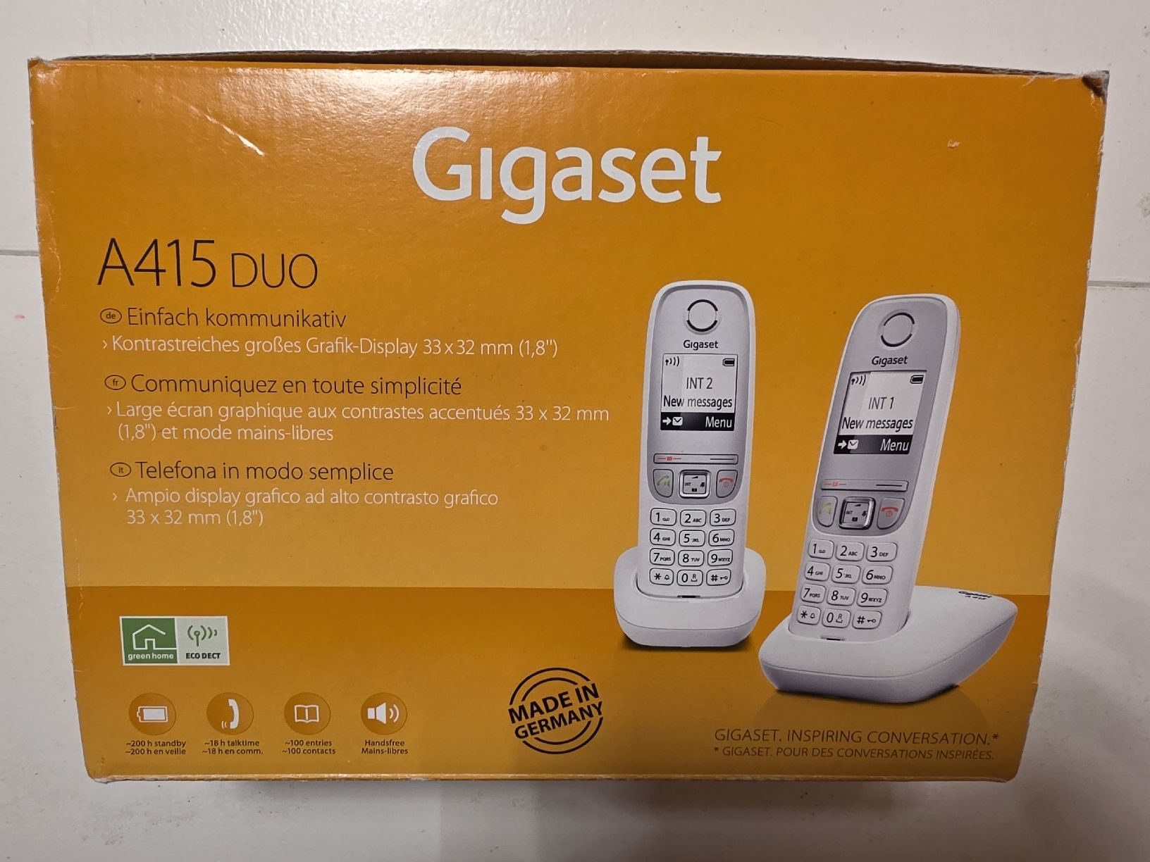 Gigaset Telefoni: Festnetz Gigaset A415 Duo – Usato da Baden venduto da blessb 1