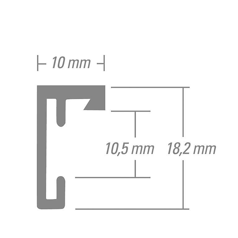 Cornici: 15 cadres aluminium noir mat format 30x40 cm – Nuovo (secondo la descrizione) da St-Imier venduto da foto2hand 2
