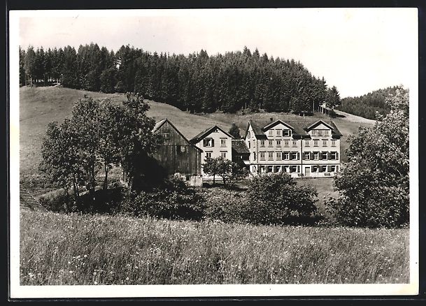 Cartoline postali: Wolfhalden, Ferienheim Schönenbühl mit – Usato da Berlin venduto da bartko-reher