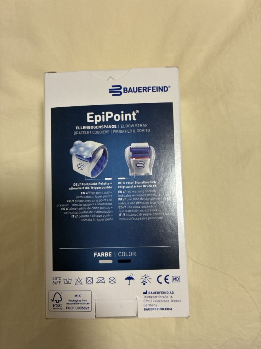 Protezioni & Imbottiture: Bauerfeind EpiPoint Elbow Strap for Tendon Relief New – Nuovo (secondo la descrizione) da Basel venduto da dal_r7dw 1