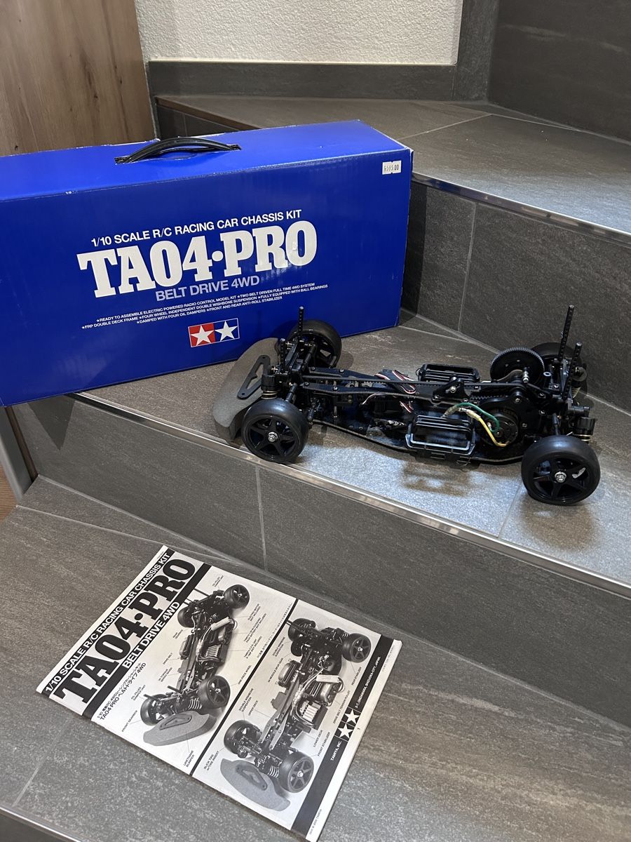 Tamiya RC Kits de montage: Tamiya TA-04 Pro roller bausatz – D'occasion à Kestenholz par ask_9wxb