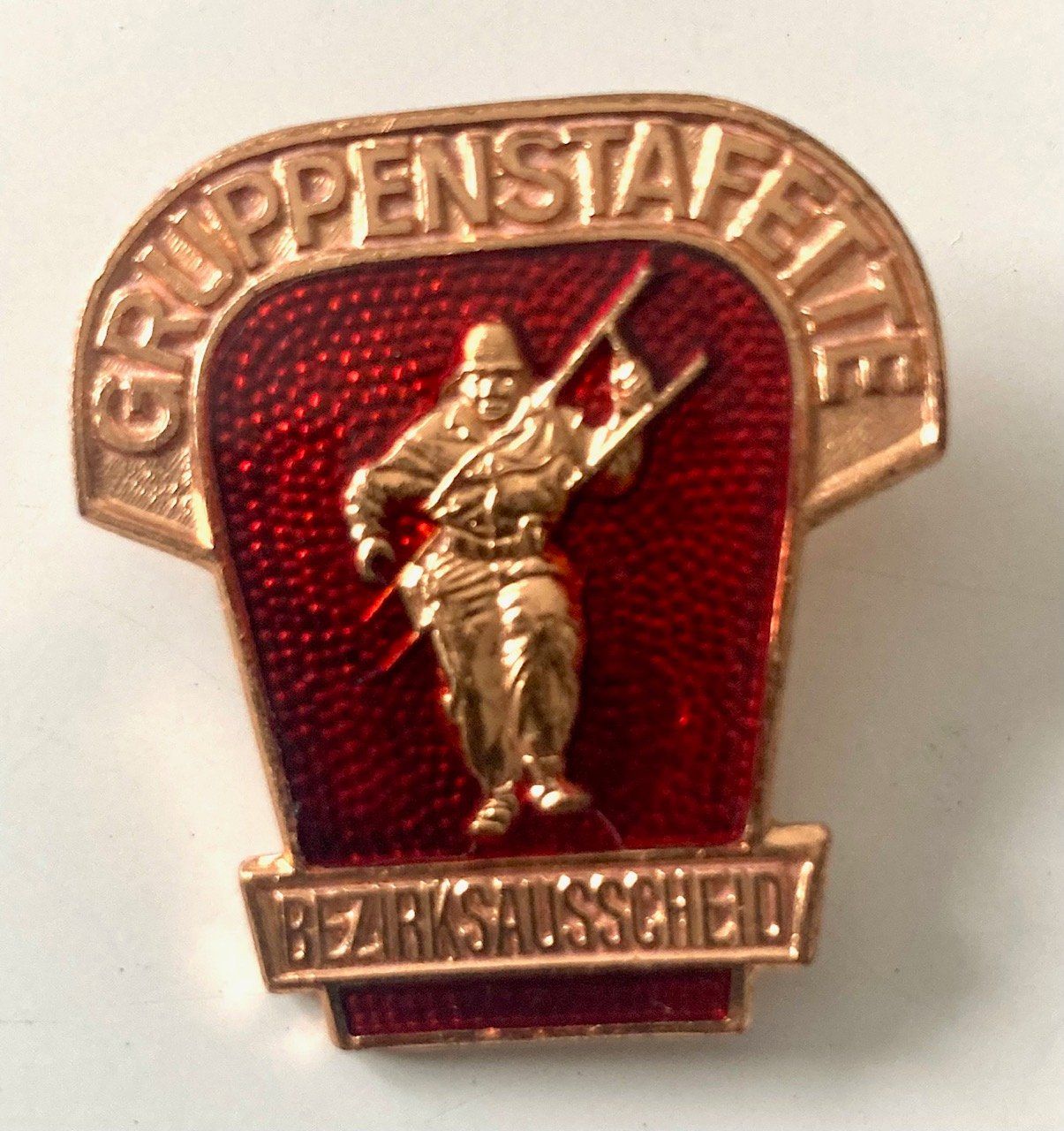 Plaketten & Abzeichen: Feuerwehr-Abzeichen Bronze, DDR, antik – Gebraucht aus Kriens von heleneb02