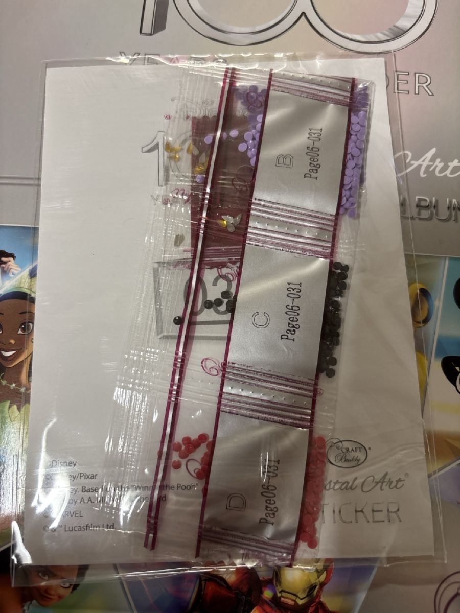 Aufkleber: Sticker crystal Art Disney – Neu und originalverpackt aus Vuippens von Tryce1802 1