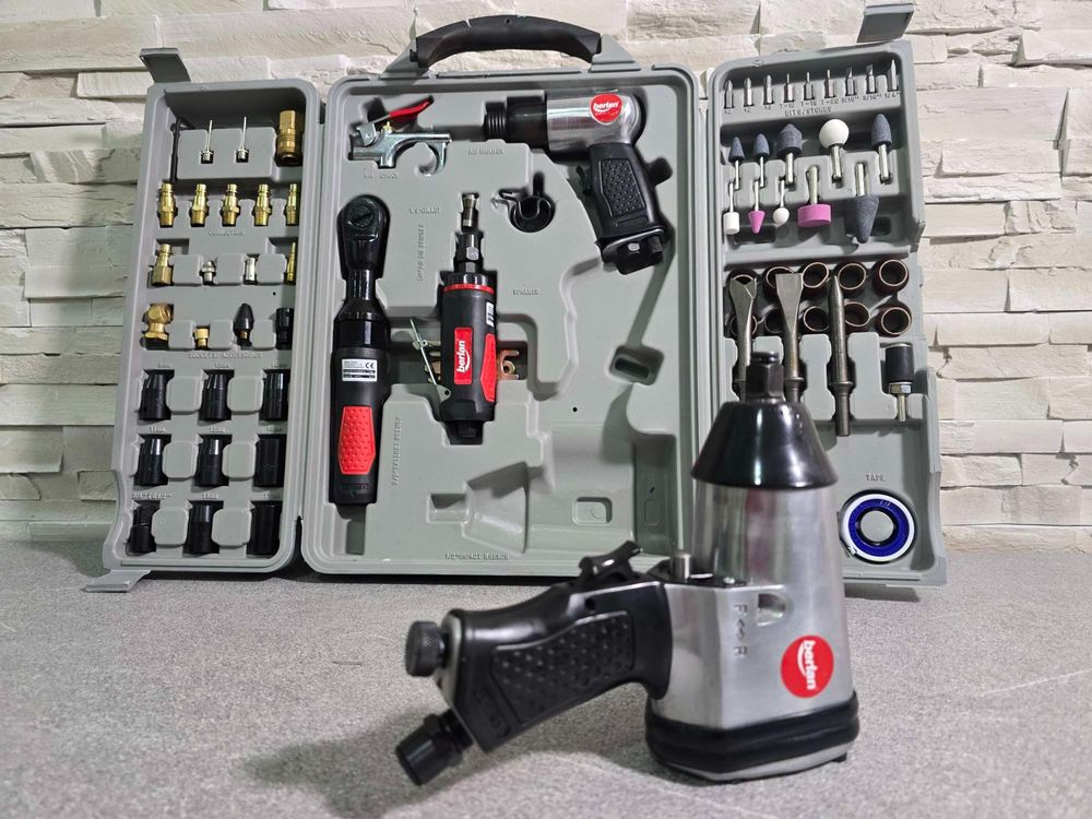 Druckluft Set 71 tlg Ratsche Schlagschrauber Meißelhammer (Neu (gemäss ...