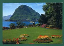 Lugano, Parco Ciani e Monte San Salvatore, 1995, gelaufen