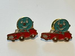 2 Pin Auto mit Männchen