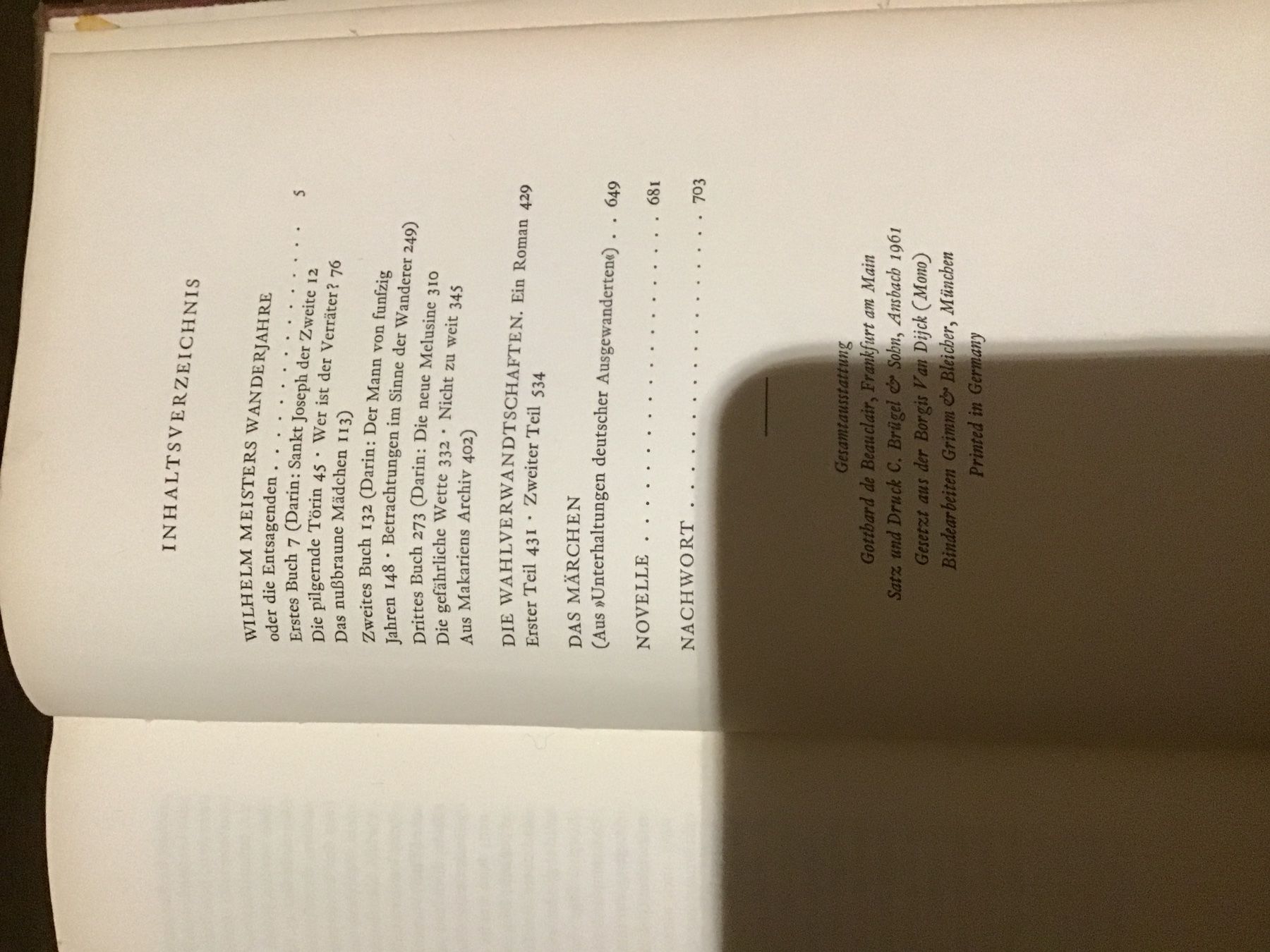 Libri: Goethe Bücher – Usato da Winterthur venduto da sune01 2