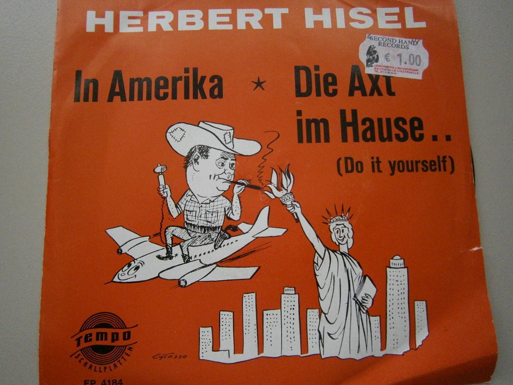 Dischi in vinile: Vinyl-Single Herbert Hisel - In Amerika – Usato da Langenthal venduto da Modo39