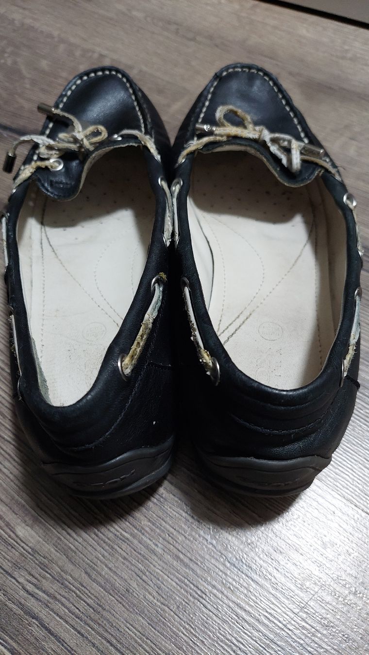 Damenschuhe: Schwarze Leder Mokassins Gr. 36.5 – Gebraucht aus Gwatt (Thun) von Letzte-Chance-III 5
