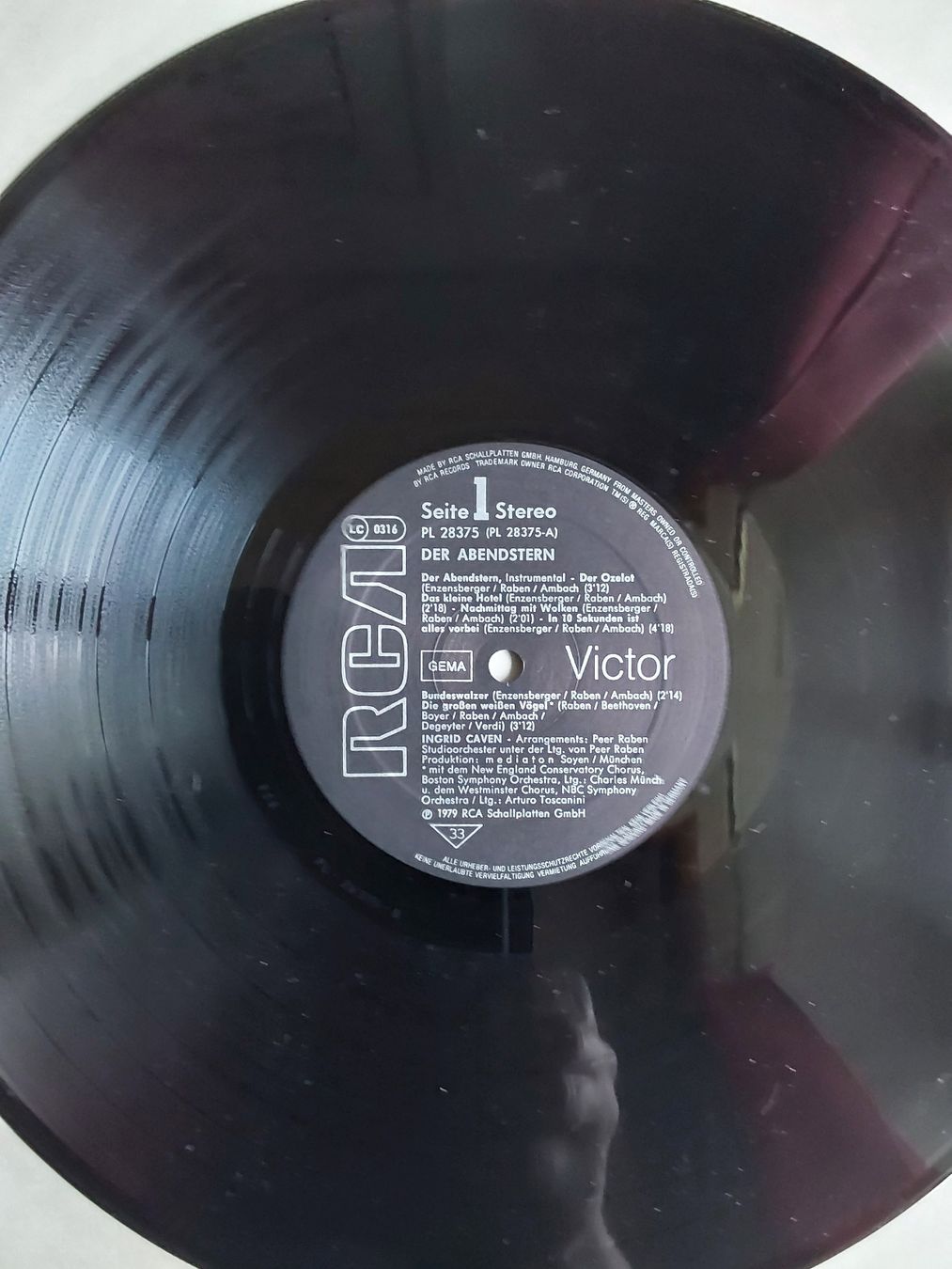 Schallplatten: LP Vinyl - Ingrid Caven - Der Abendstein – Gebraucht aus Villeret von Fil11 2