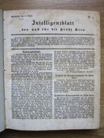 Intelligenzblatt von und für die Stadt Bern 1834