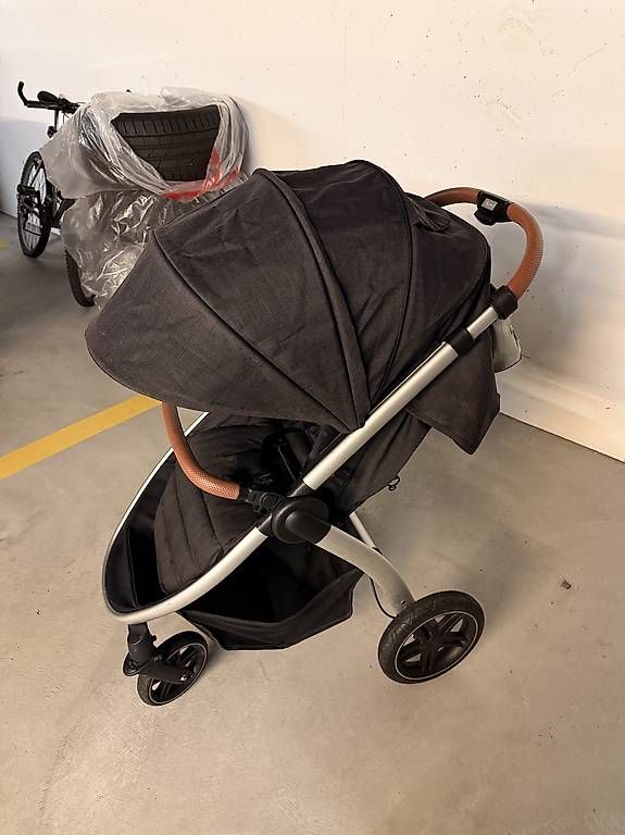 Carrozzine: Kinderwagen schwarz inkl. Tasche – Usato da Zürich venduto da fra_wc9h 3