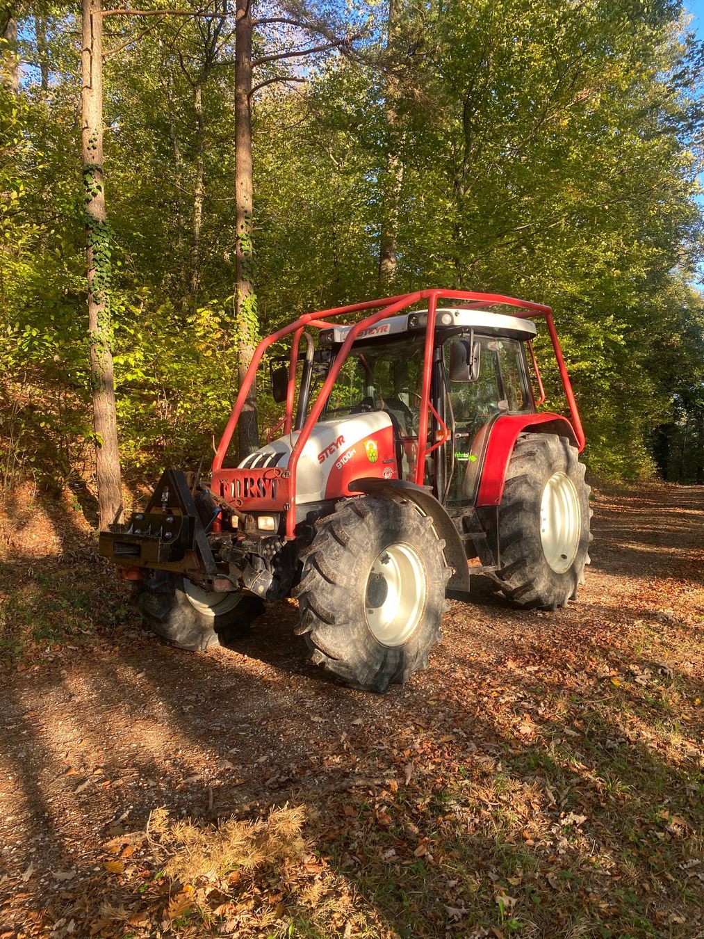 Steyr Tracteurs: Forsttraktor Steyr 9100 M – D'occasion à Oberweningen par jon_yj7b 1