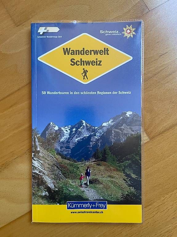 Libri: Wanderwelt Schweiz Wanderführer – Usato da Lyss venduto da Supermax1981