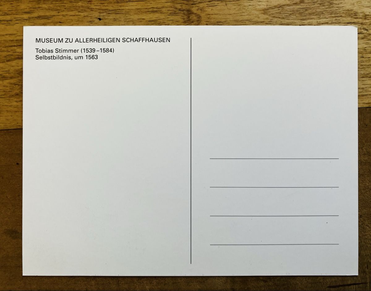 Cartes postales: AK Selbstbildnis – Neuf (Voir description) à Buchs AG par Allerleis 1