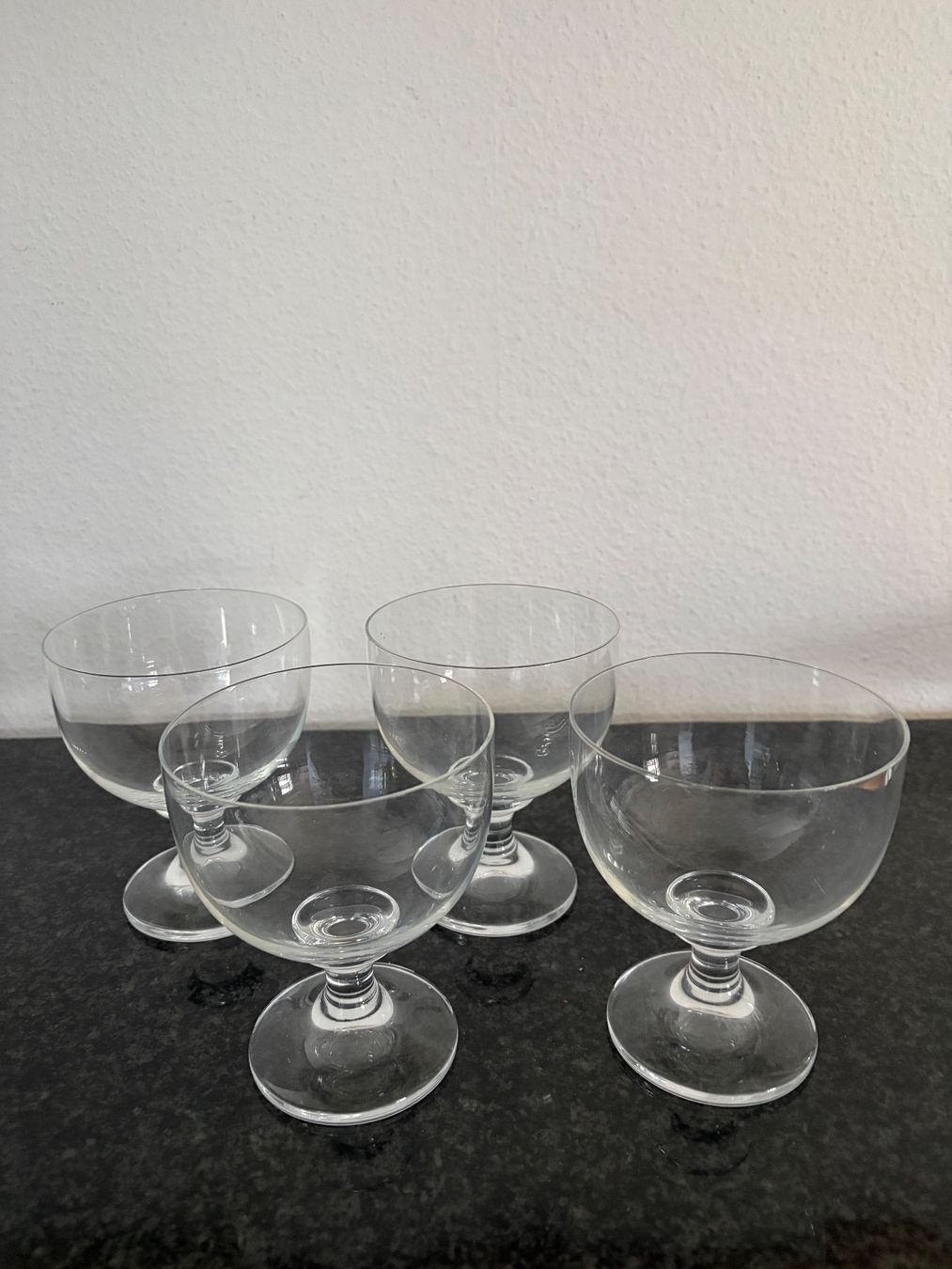 Bicchieri: 4 (5) Coupe-, Dessertgläser – Usato da Winterthur venduto da efant12 1