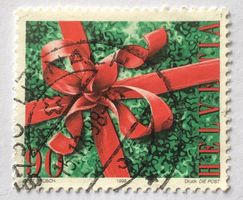 Nr.962 Weihnachtsmakke GESTEMPELT 1998 