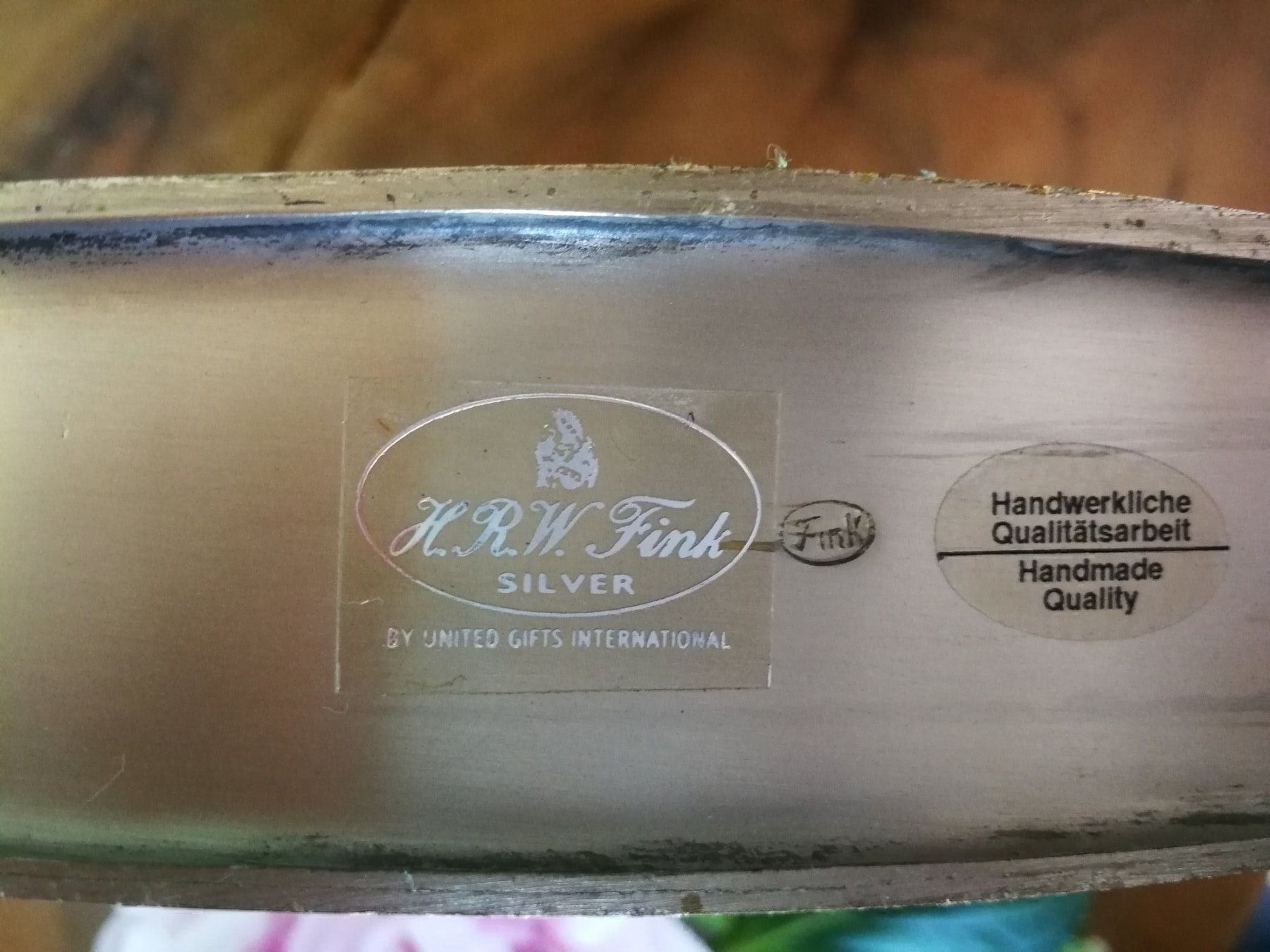Vasi & Recipienti: Fink Vase Silber – Usato da himmelried venduto da bribuli 2