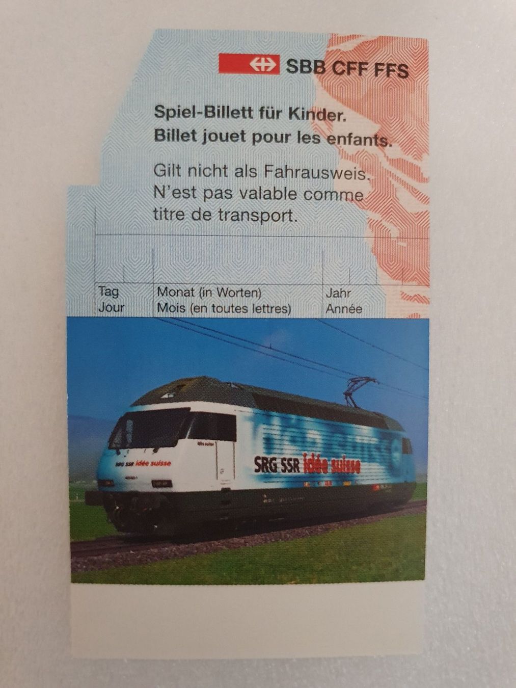 Altro in Ferrovia: SBB, Spiel-Billett Re 460 – Nuovo (secondo la descrizione) da Uster venduto da Arent0