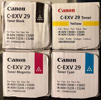 NEU: Canon Original Drucker Toner C-EXV 29 Set - alle Farben
