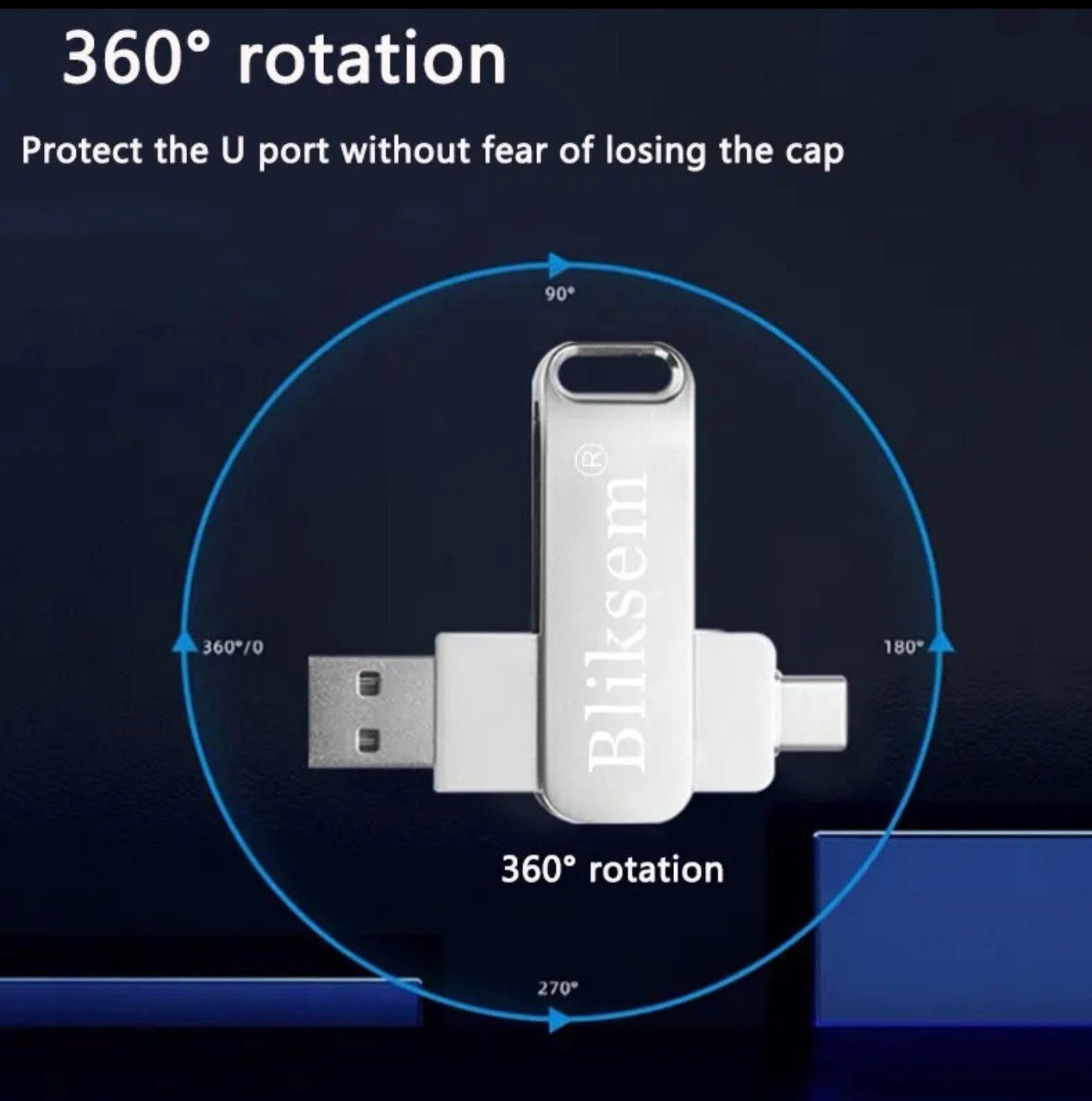 Chiavette USB: Clé USB 3 en 1 64 Gb, USB + Micro USB + Tupe-C – Nuovo e nell'imballaggio originale da Eysins venduto da pro_7lnq 1