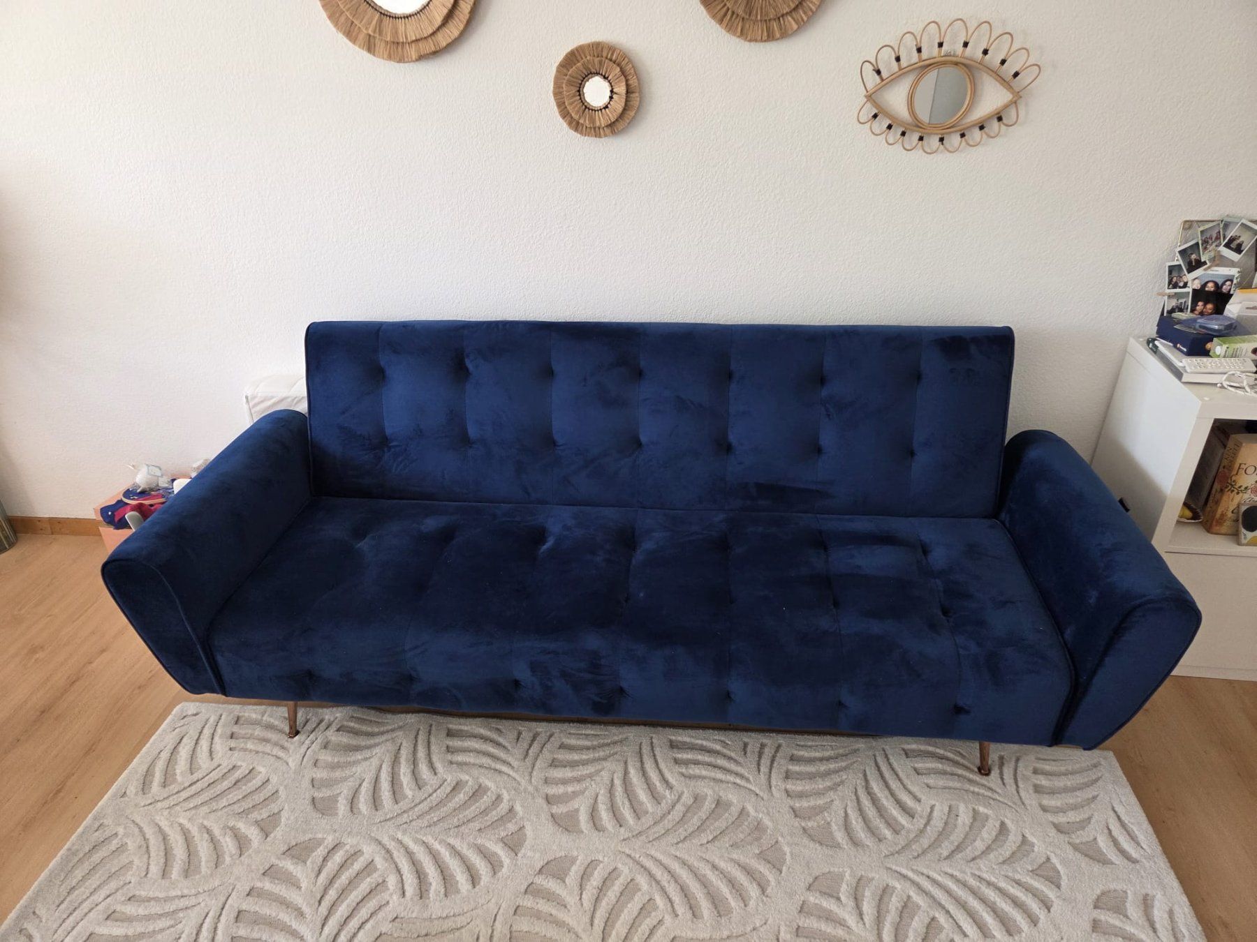 Divani: Canapé velours bleu nuit / Sofa dunkelblau – Usato da Zürich venduto da chu_vgj9 1
