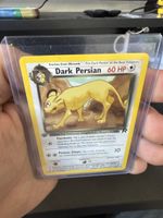 Pokemon Karte Dark Persian R guter Zustand