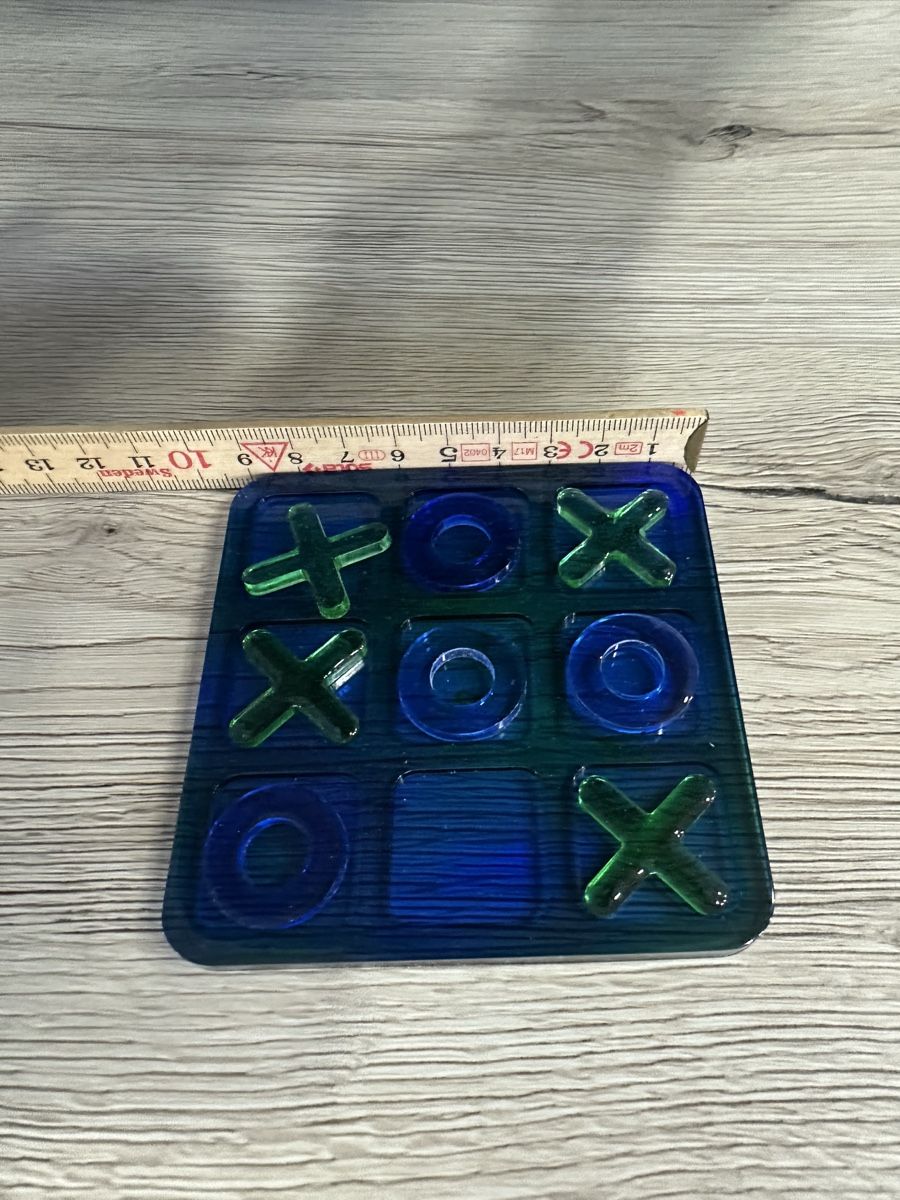 Giochi: Jeu de Tic Tac Toe/morpion en résine – Nuovo e nell'imballaggio originale da Moutier venduto da francisco20 1