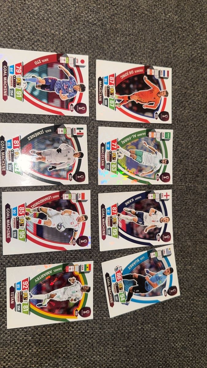 Sammelbilder & Trading cards: 8 spezial karten wm 2022 – Gebraucht aus Rheinfelden von mak_y99y