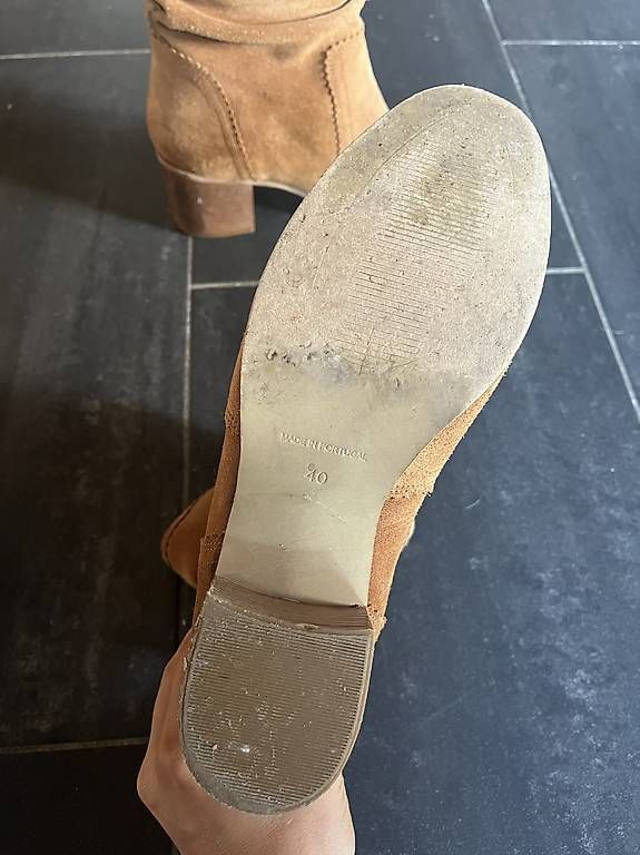 Damenschuhe: Braune Stiefelette/Stiefel Gr. 40 – Gebraucht aus Greppen von MaIrim 3