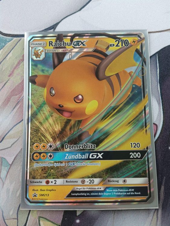 Raichu Gx Sm Deutsch Promo Kaufen Auf Ricardo