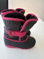 Kamik Kinder Winterstiefel schwarz pink Grösse 10