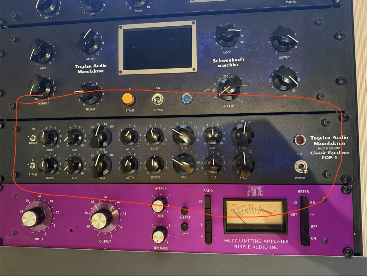 Egaliseurs: Tegeler Audio EQP-1 Classic Equalizer – D'occasion à Vordemwald par gerard.green