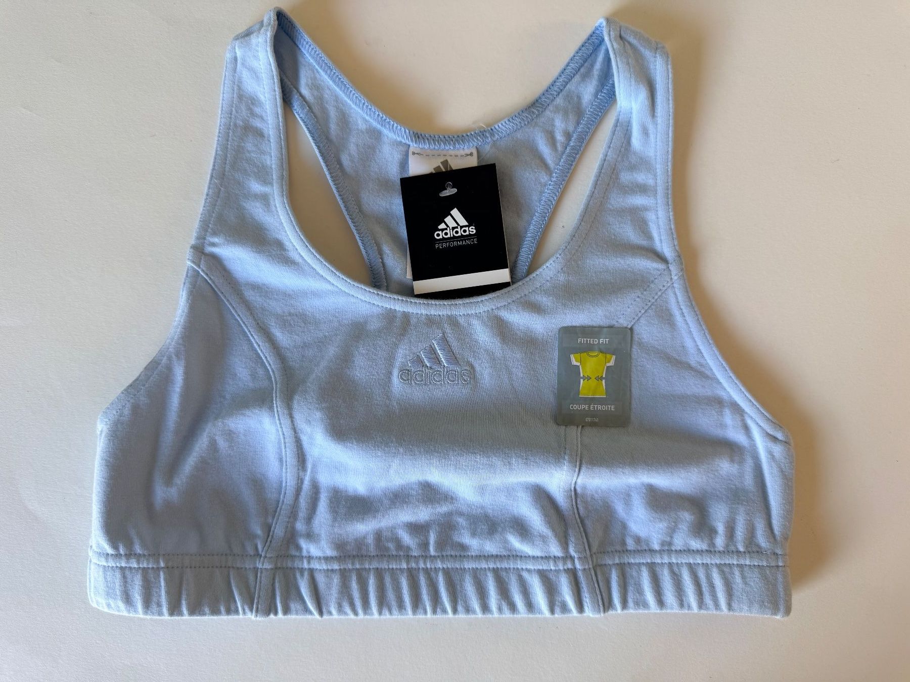 Adidas Top: ADIDAS, Sport-Top, Grösse 40, Farbe Hellblau – Nuovo e nell'imballaggio originale da Rudolfstetten venduto da gst_g7xl 4