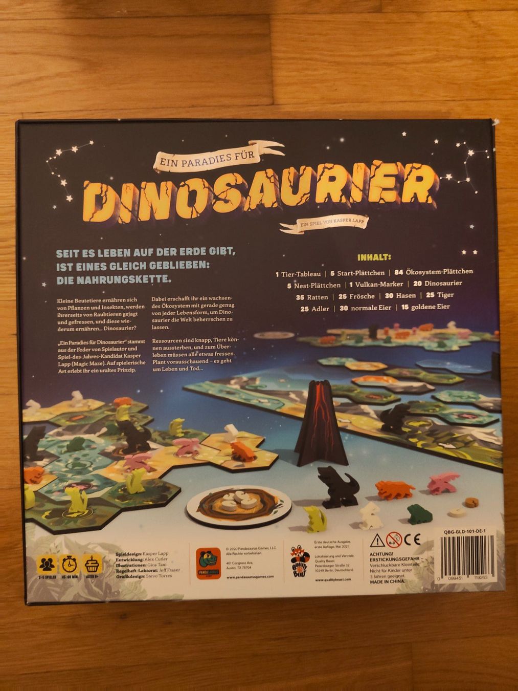 Giochi: Brettspiel Ein Paradies für Dinosaurier – Usato da Niederrohrdorf venduto da MystoganZ 1