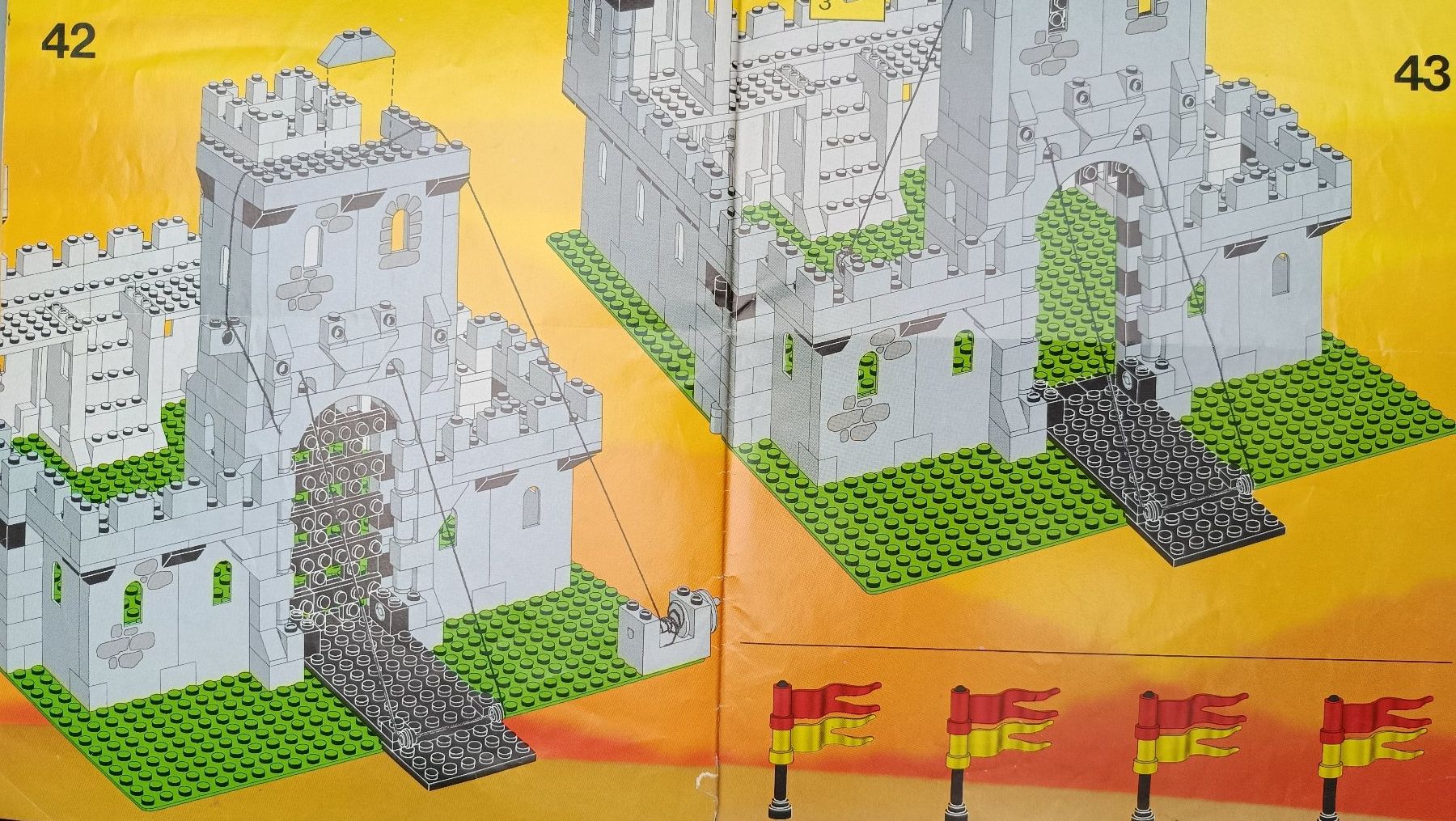 Lego Kit di costruzioni: LEGO Castle Anleitung / Instructions - 6080 – Usato da Muhen venduto da Legoholic 6