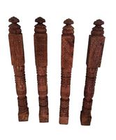 4 Colonnes en bois Pakistan