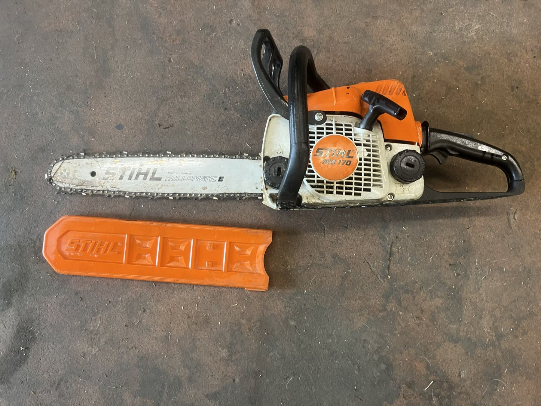 Stihl Seghe: Stihl Motorsäge MS 170 – Difettoso da Stüsslingen venduto da Shoebby_tools