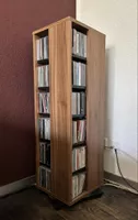 CD-Regal drehbar Holzoptik guter Zustand gebraucht