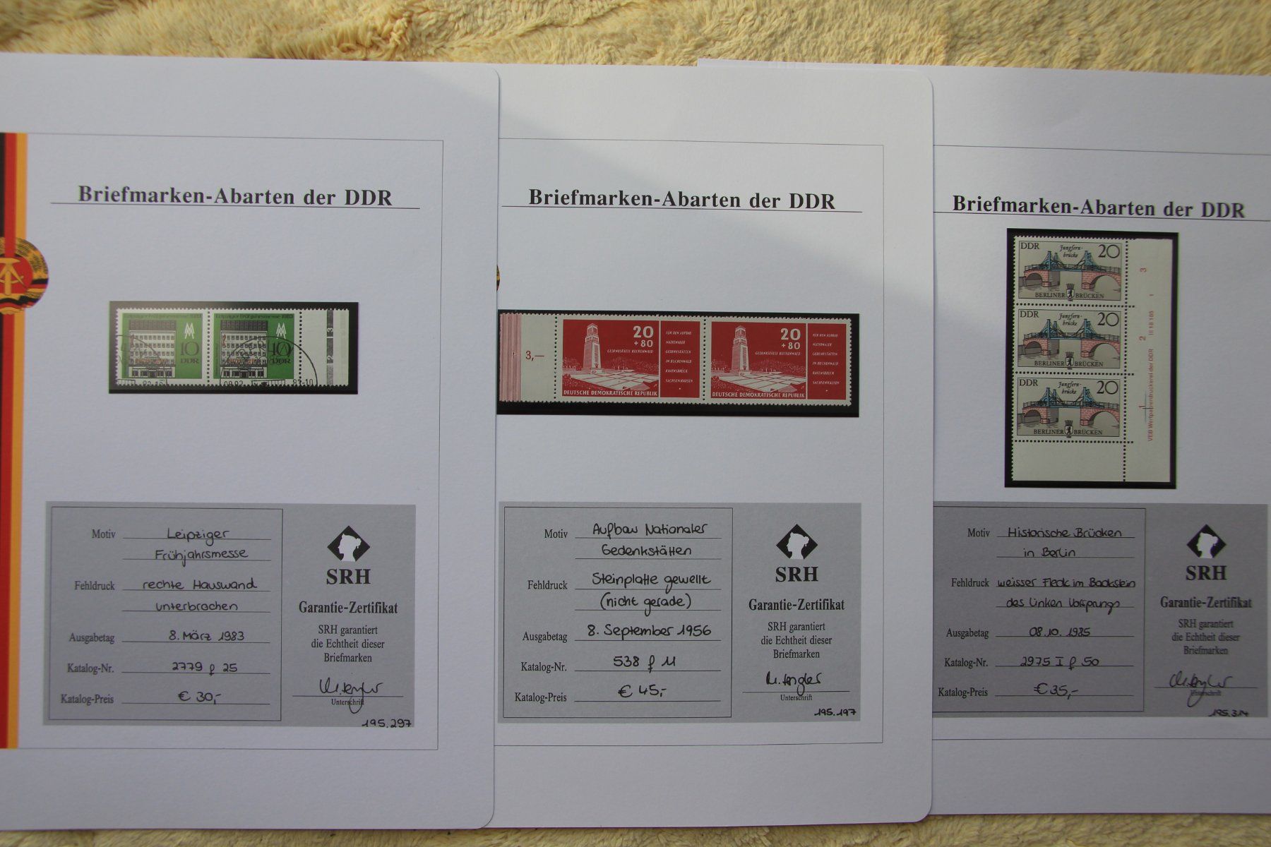 Tutti i francobolli: Sammlung Deutsches Reich und DE – Usato da Schlieren venduto da Sternstunde2 8