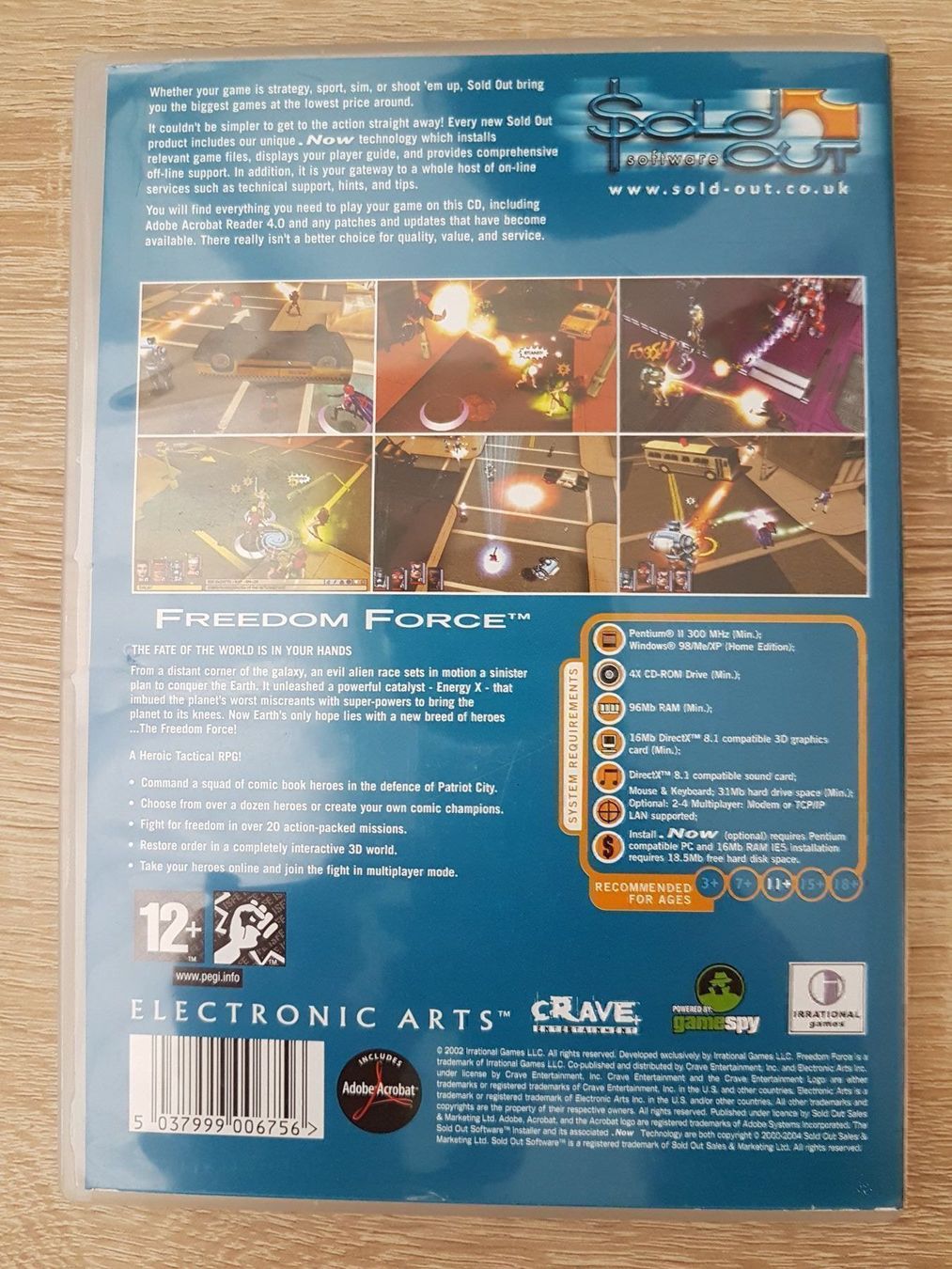 Spiele: Freedom Force - PC – Gebraucht aus Carouge GE von Franllo 1