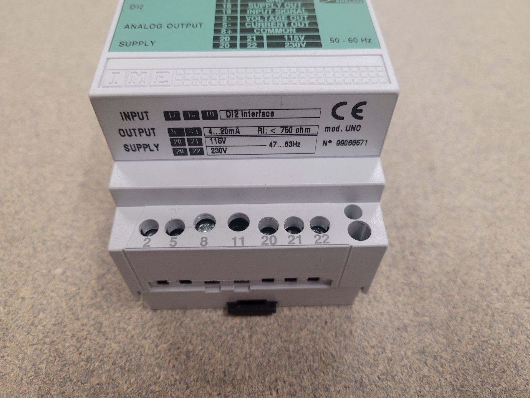 Componenti elettronici: IME UNO Universal Transducer Module DI2 – Usato da Vitznau venduto da Night-Fire 7