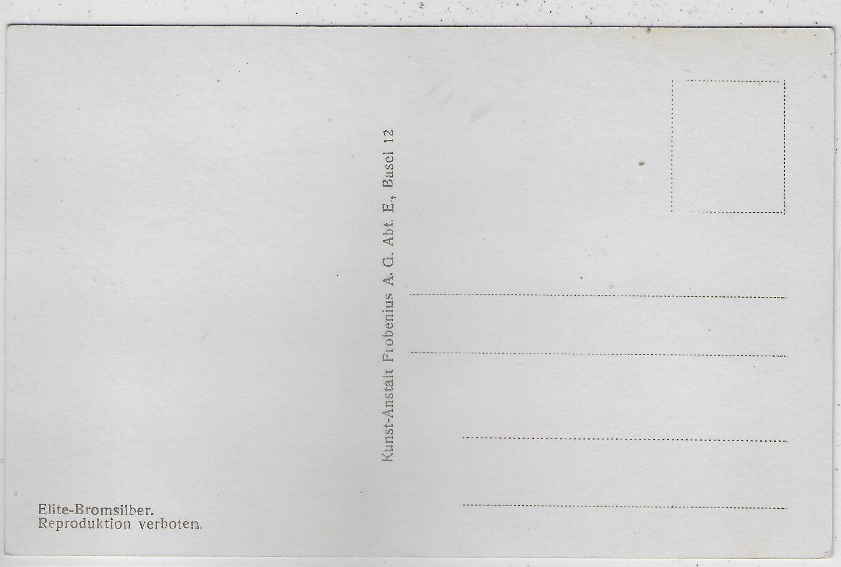 Cartes postales: Titlis vom Trübsee aus mit Skiläufer – D'occasion à Ettingen par Kartenplanet 1