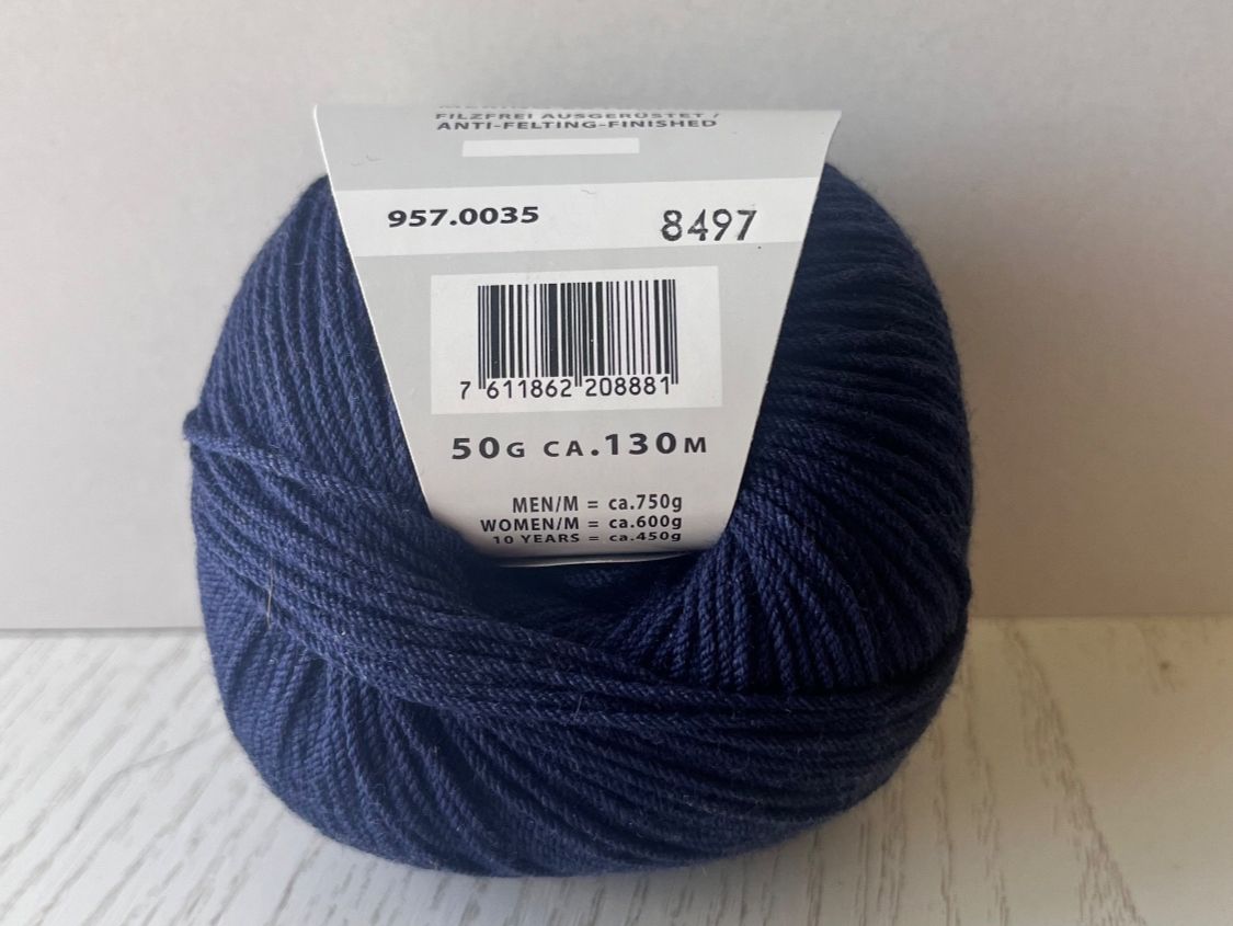 Laine: 1 Knäuel Merino 130 Compact Lang Yarns – Neuf avec emballage d'origine à Büsserach par bor_s88m 1