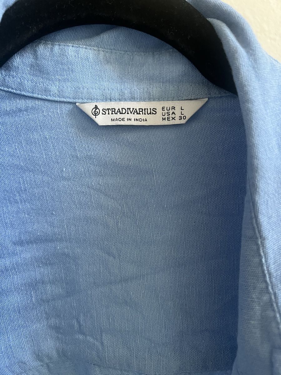 Stradivarius Camicette: Stradivarius Hemd hellblau Gr. L – Nuovo (secondo la descrizione) da Kirchberg BE venduto da lea_kb6y 2