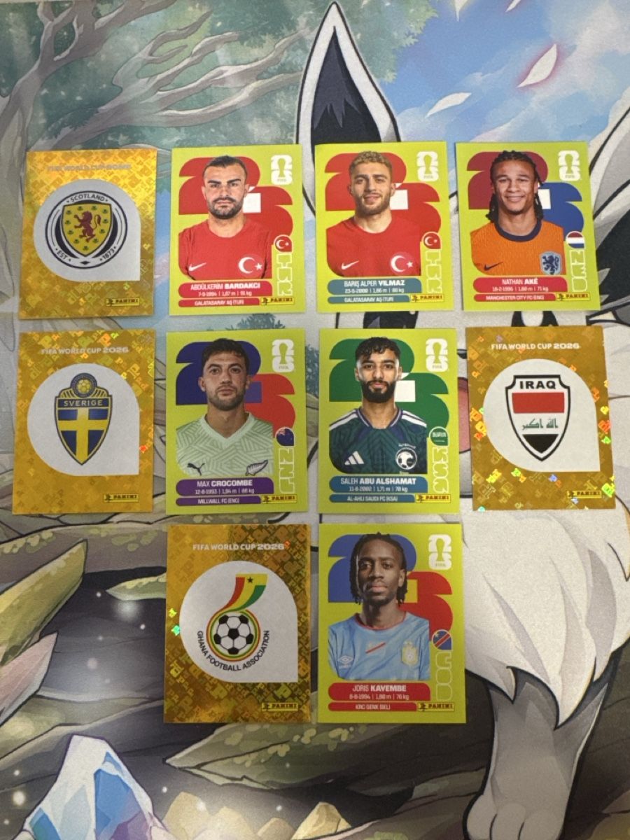 Panini Sammelbilder & Trading cards: Panini Sticker WM 2026 - 10 Stk. – Gebraucht aus Wohlen AG von VittorioXY