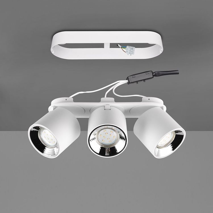 Lustres & lampes de plafonds: Deckenleuchte, Weiss, 27 cm x 8 cm – Neuf (Voir description) à Kreuzlingen par Smart-Light 2