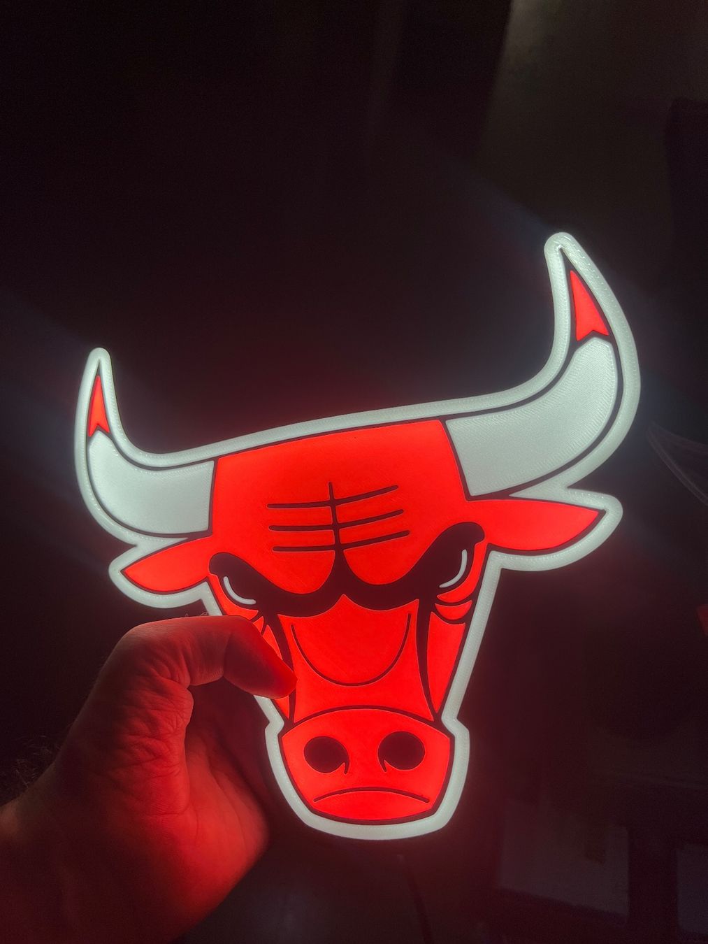 Lampen: Lampe LightBox LED Bulls Chicago – Neu (gemäss Beschreibung) aus Noville von Berlusconi55 1
