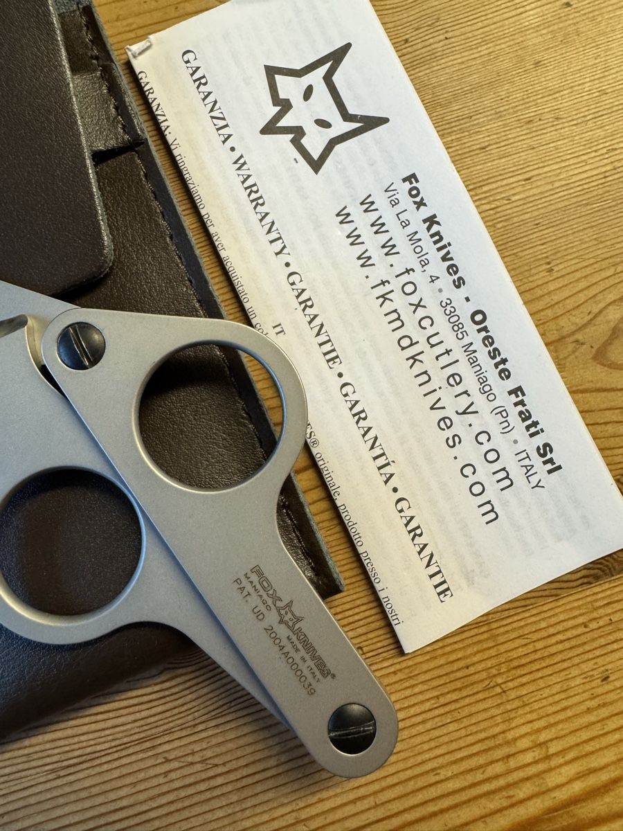 Sigari: Special cigar cutter with leather case – Nuovo (secondo la descrizione) da Seuzach venduto da Wolf936 1