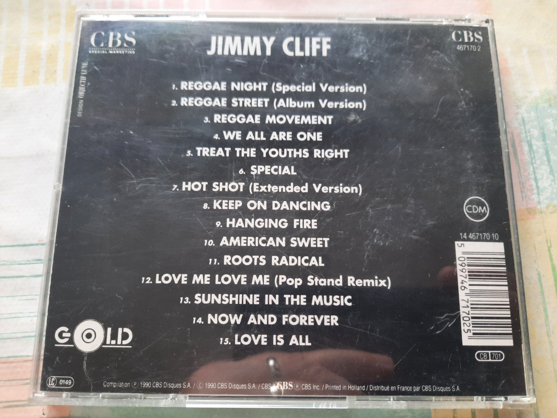 CD: Cd Jimmy Cliff - Gold Collection  – Usato da Pully venduto da bro_n52j 1
